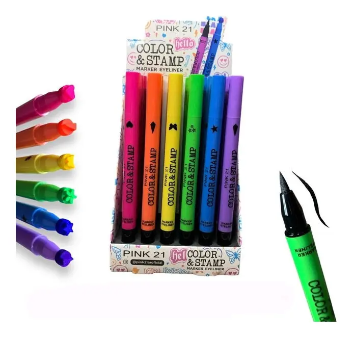 Miniatura 2 de Delineador en fibra con sello Pink21